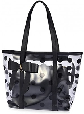 ABLE Women's Clear Tote Bags Multi-Use Shoulder bag Handbag Beach bag Shopping Bag work bag