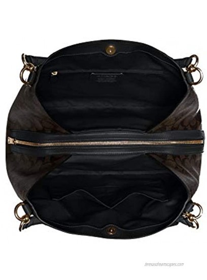 Coach Pebble Leather Hallie Shoulder Bag