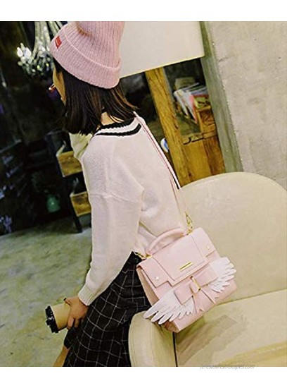 GK-O Card captor Kinomoto Sakura Wings Kawaii Japanese Lolita Girls Shoulder Bag Handbag