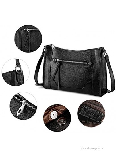 Kattee Leather Purses and Handbags for Women Crossbody Shoulder Bags