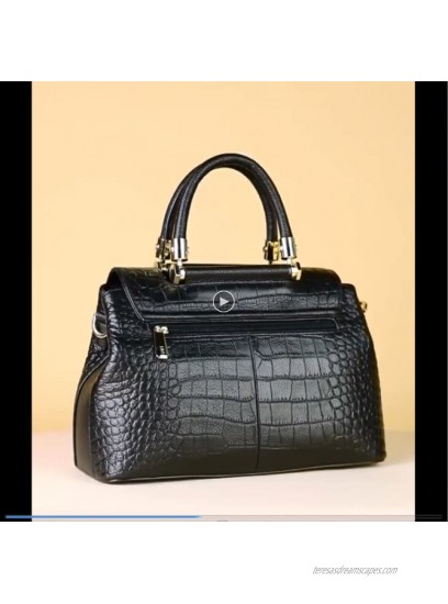 LAORENTOU Cow Leather Satchel Shoulder Bags for Women Designer Handbags Leather Purse Crossbody Bags for Women