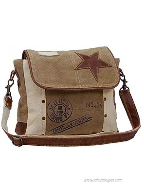 Leather Star Shoulder Bag,adjustable leather handle leather trim and star accent