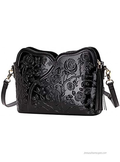 PIJUSHI Leather Handbags for Women Crossbody Bags for Women Designer Handbags Ladies Shoulder Clutch Purses