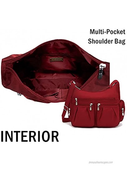 Scarleton Multi Pocket Shoulder handbag for Women Handbags for women Purses for Women Crossbody Bags for Women H1407
