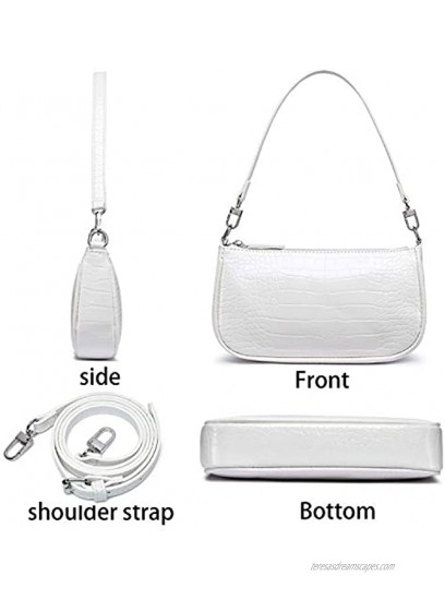 Women Small Shoulder Bag Mini Purse Womens Crossbody Clutch Purses 90s Y2k Bags