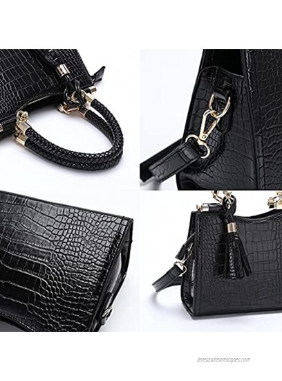 GreHom Cross Body Handbag for Women Sling Tote Bag for Girl Satchel Leather Shoulder Bag Purses for Women Wallet Bags
