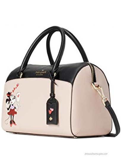 Kate Spade Minnie Mouse Med Duffle Bag WKR00212 Satchel Crossbody Women's Leather Handbag