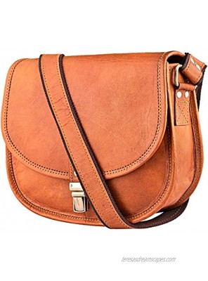 Urban Leather Shoulder Saddle Bags for Women Cross Body Purse Handbags for Girls