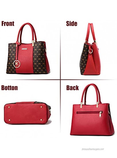 Women Purses and Handbags Top Handle Satchel Shoulder Bags Messenger Tote Bag for Ladies