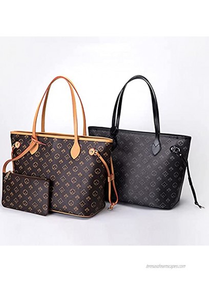 Womens Fashion Handbags Top Handle Satchel Purse Large Tote Bag Shoulder Bag Wallet Set
