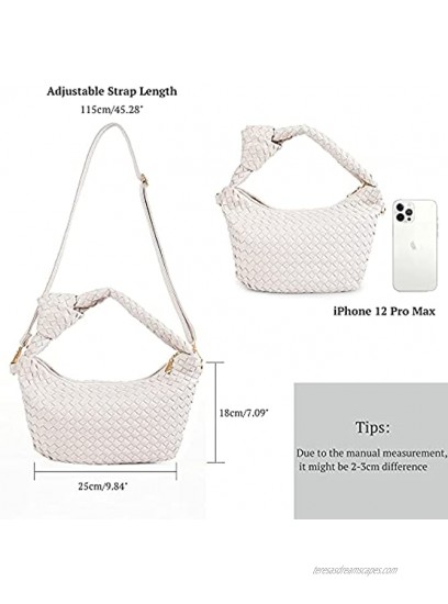 Women's Soft Faux Leather Tote Bag Top Handle Shoulder Bag Satchel Large Capacity Handbag X White
