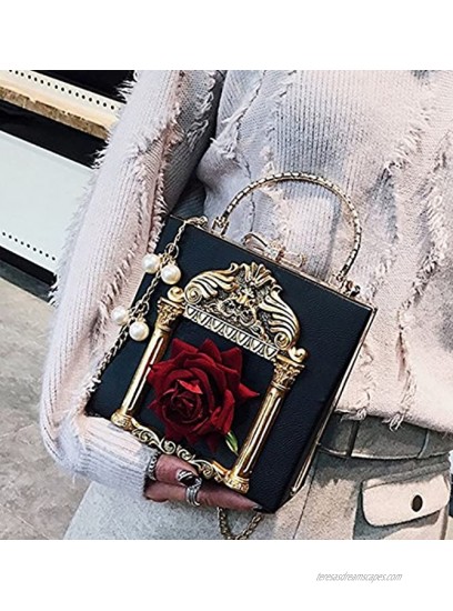 Nite closet Victorian Handbag Gothic Purses Lolita Shoulder Bag for Women Vintage Clutch