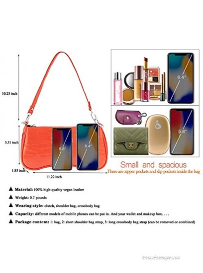 Scioltoo Clutch Shoulder Tote Handbag for Women Casual Fashion Small Crossbody Purses with Long Shoulder Strap