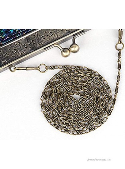 Vistatroy Vintage Style Beaded And Sequined Evening Bag Wedding Party Handbag Clutch Purse for Women Evening