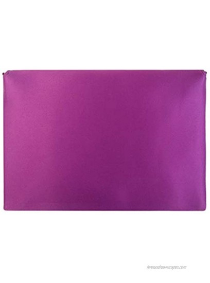 JNB Stone Accent Fabric Envelope Clutch
