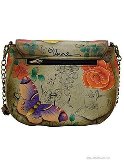 Anna by Anuschka Genuine Hand Painted Leather | Sling Flap Bag