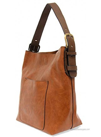 Joy Susan Womens Faux Leather: Hobo 2-in-1 Handbag