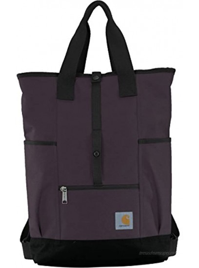 Carhartt Legacy Women's Hybrid Convertible Backpack Tote Bag Wine