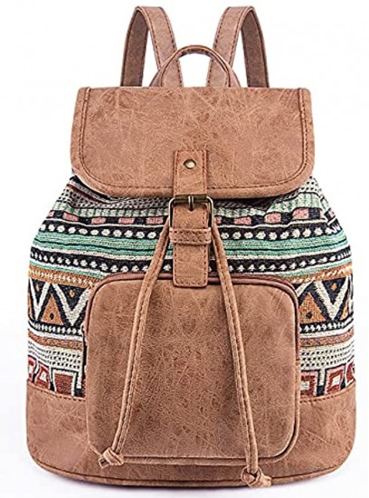 Lily Queen Fashion Small Purse Backpack Lightweight for Women and Teen Girls Colorful