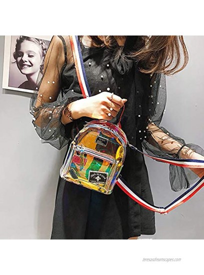 Van Caro Women Casual Mini Backpack,PU Leather Travel Shopping Bags Daypacks