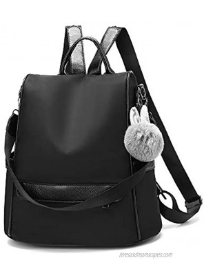 YOUNNE Women Backpack Purses PU Leather Anti-theft Rucksack Waterproof Daypack Casual Shoulder Satchel Bag