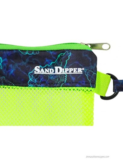 Sand Dipper Shell Collecting Beach Bag Wristlet