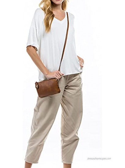 Women's Small Crossbody Bag Wristlet Clutch
