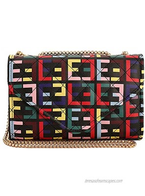 HONGYI Evening Purses and Clutches Colorful Crossbody Handbag Shoulder Bag Evening Handbags