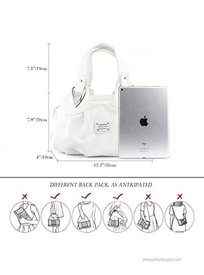 Panzexin Print Floral Bag Medium Handbag for Ladies Top-handle Handbags for Women
