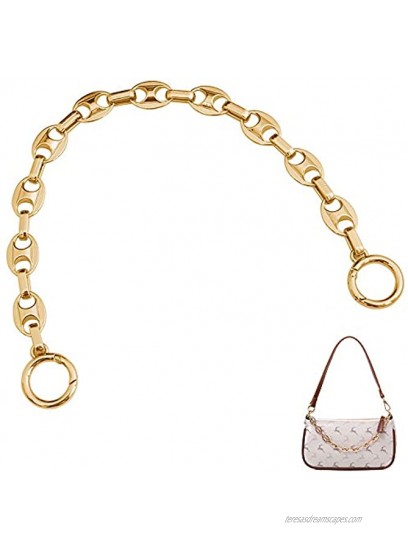 Purse Chain 19.68 Short Metal Handbag Chain Decorative Chain Suitable for Hobo BagGold