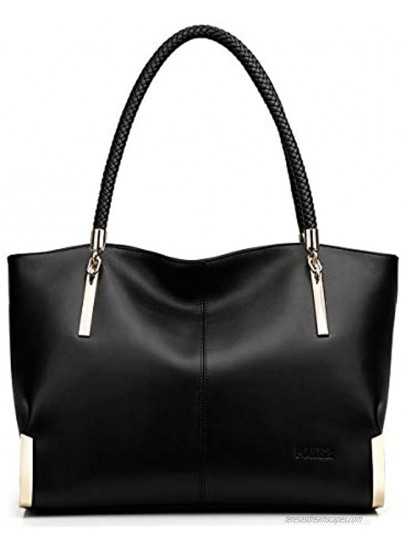 Women Leather Handbag Purse Lady Work Tote Shoulder Bag Top Handle Bag Satchel Carryall Ladies Pocketbooks