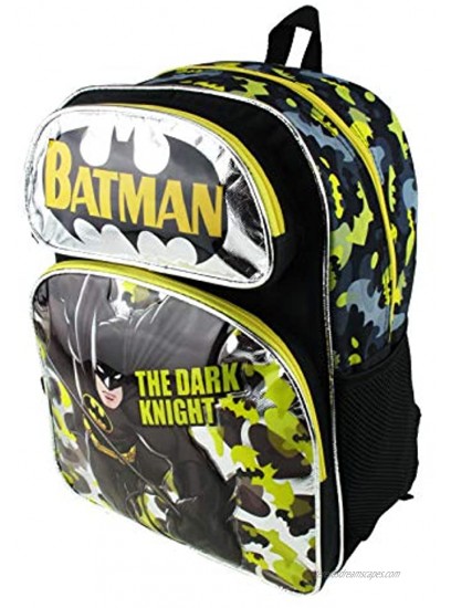 Batman Large 16 Full Size Backpack Dark Knight 21125