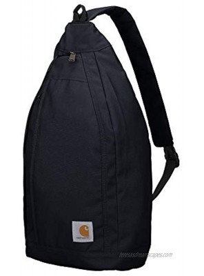 Carhartt Mono Sling Backpack Unisex Crossbody Bag for Travel and Hiking Black