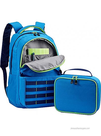 High Sierra Joel Lunch Kit Backpack Space Creatures Rust.Blue Glow One Size