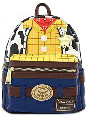 Loungefly x Disney Pixar Toy Story 4 Woody Faux-Leather Mini Backpack