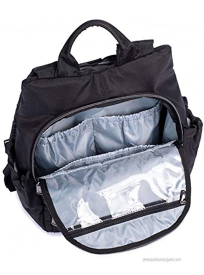 Lug Hatchback 3 Backpack Brushed Black Small