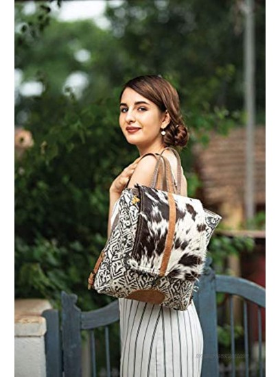 Myra Bag Women's Flapover Oriental Backpack Multicolor Medium