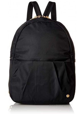 PacSafe Women's Citysafe CX Anti Theft Convertible Backpack-Fits 10" Tablet Black 8 Liter