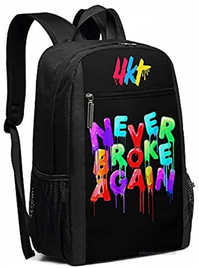 Young-boy Theme Fashion Men's And Women's Classic Shoulder Backpack 17 Inch