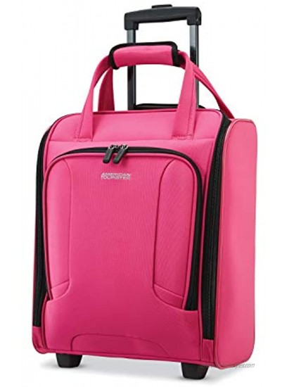 American Tourister 4 Kix Expandable Softside Luggage Pink Underseater