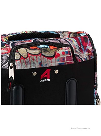 Athalon Luggage 21 Inch Hybrid Travelers Bag Graffiti One Size