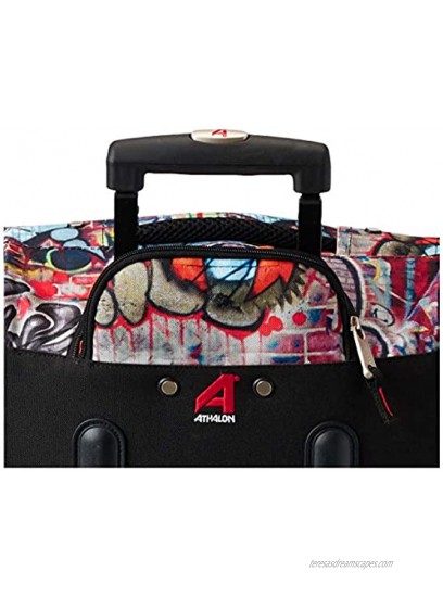 Athalon Luggage 21 Inch Hybrid Travelers Bag Graffiti One Size