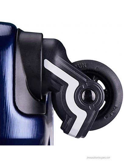 Enkloze X2 Carbon XL Bigger Carry On 24 100% PC TSA Approved Zipperless Business Class Matte Blue
