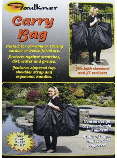 Faulkner Black Carry Bag