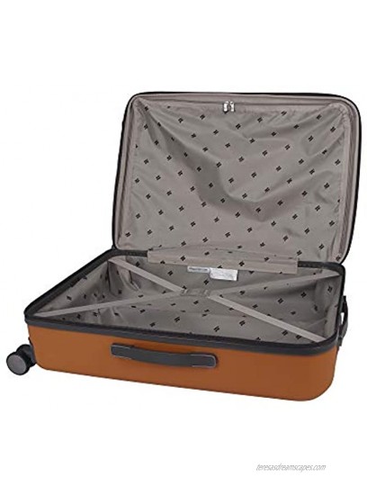 it luggage Quaint Hardside Expandable Spinner Brown with Mulch Trim Carry-On 21-Inch