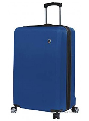Mia Toro Italy Moda Hardside Spinner Luggage Carry-on Blue One Size