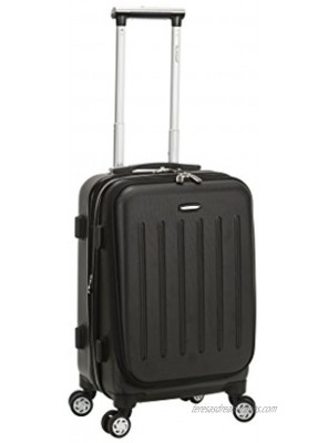 Rockland Titan Hardside Carry-On Spinner Luggage Black 19-Inch
