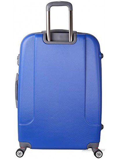 TPRC Barnet 2.0 Hardside Expandable Spinner Luggage Cobalt Blue Checked-Large 28-Inch