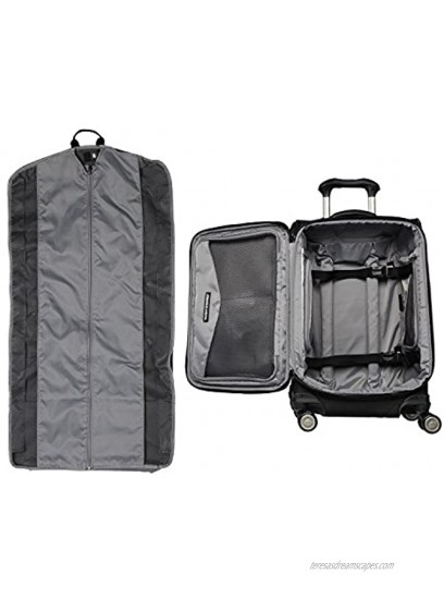 Travelpro Crew 11-Softside Expandable Luggage with Spinner Wheels Black Carry-On 21-Inch