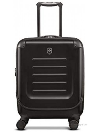 Victorinox Spectra 2.0 Hardside Spinner Suitcase Black Expandable Carry-On Global 21.7